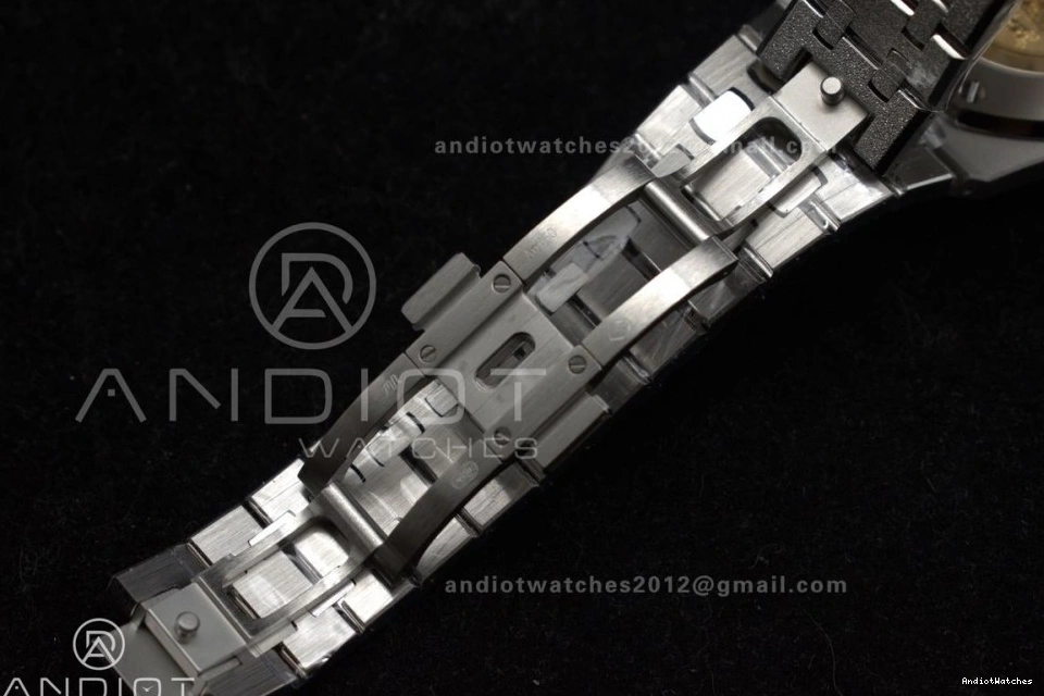 37mm Grey SS on Textured 15454 SS APSF Frosted Oak Edition Super 1:1 Bracelet SA3120 Dial Royal Best Clone Lightweight 1031 0429